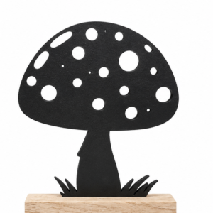 Herfstdecoratie - Paddenstoel element